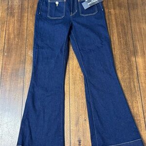 Veronica Beard Blue Boot Cut Jeans